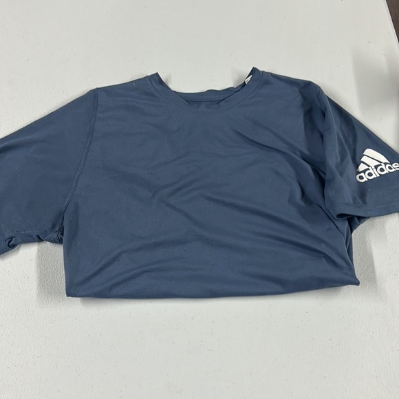 Dusty blue men’s adidas tshirt - Picture 4 of 4